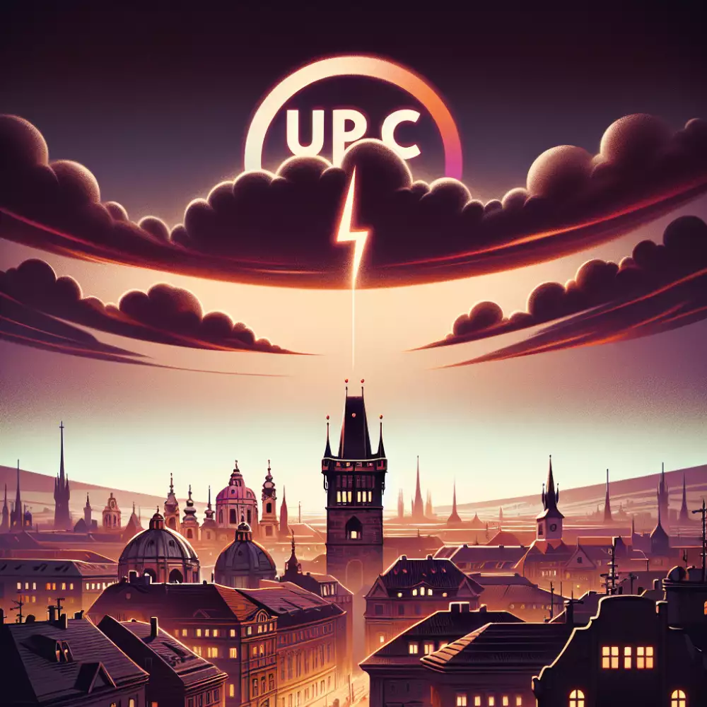 upc výpadek praha